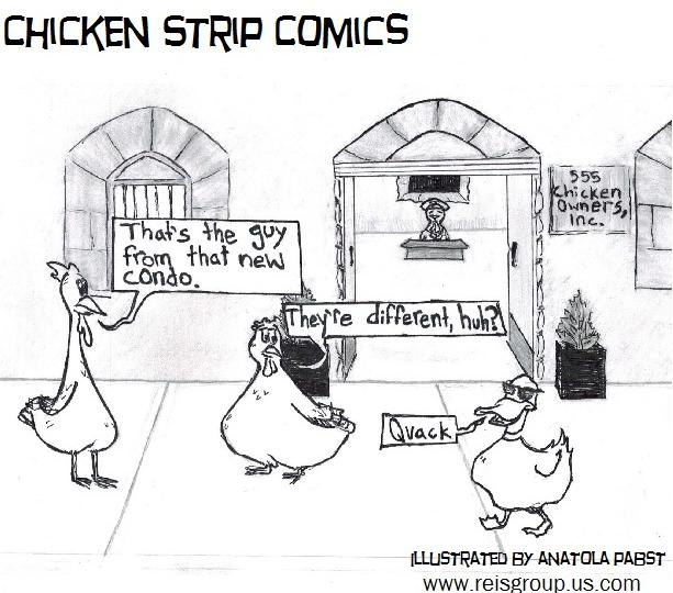 Chicken Strip Commics